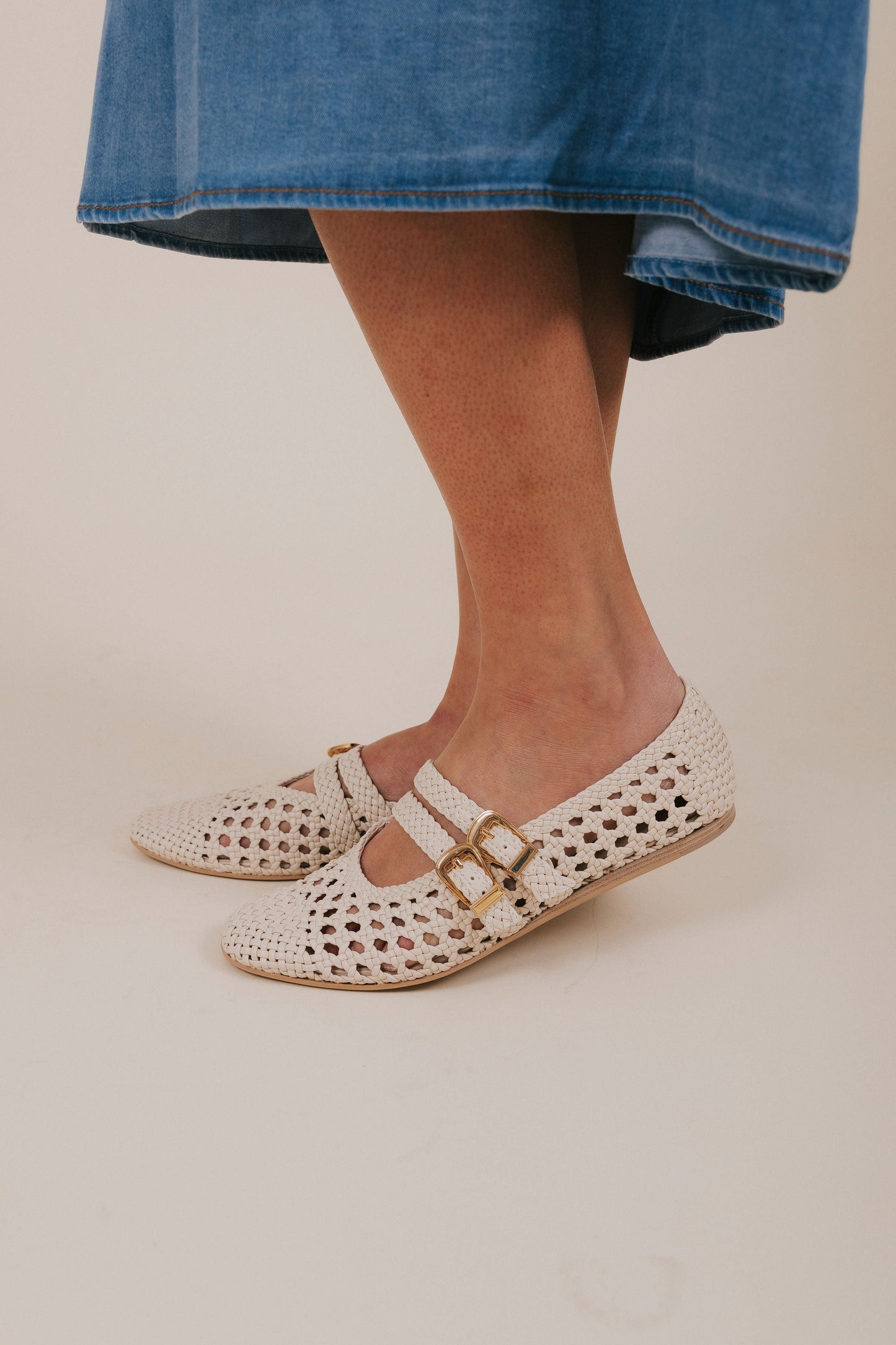 DOLCE VITA - Baylee Woven Ballet Flats