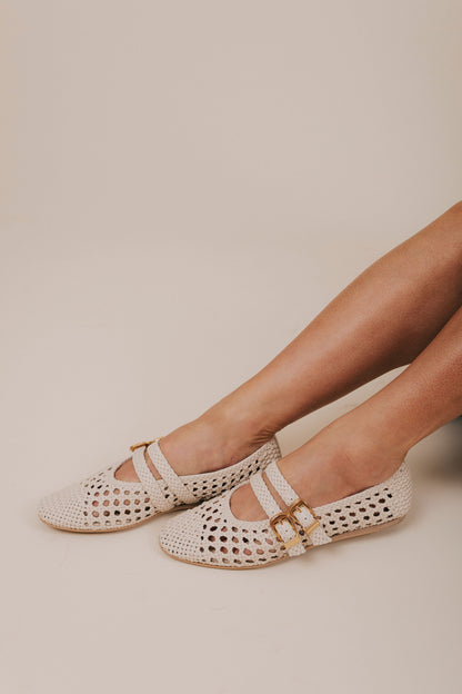 DOLCE VITA - Baylee Woven Ballet Flats