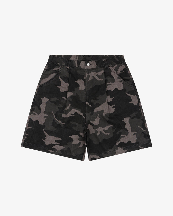 Drill Short - Black Camo
