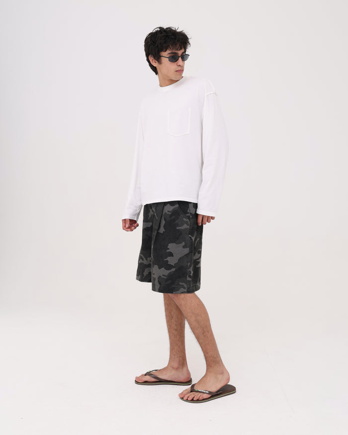 Drill Short - Black Camo