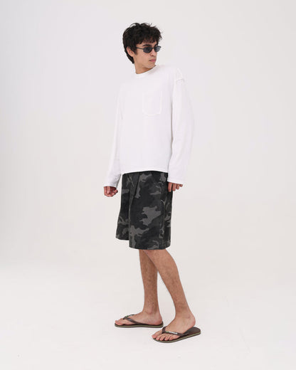 Drill Short - Black Camo