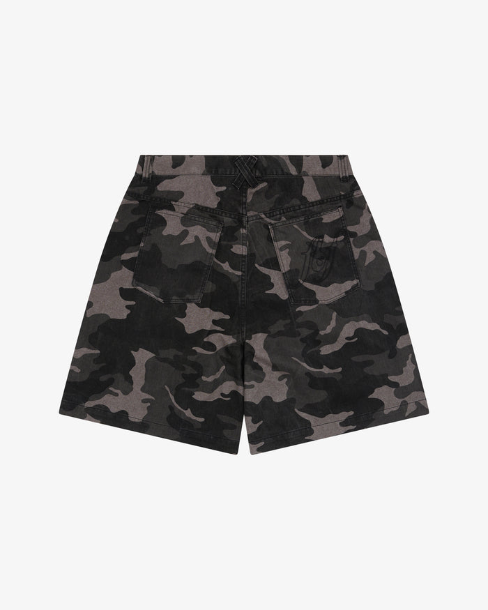 Drill Short - Black Camo