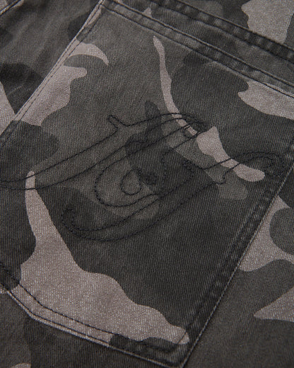 Drill Short - Black Camo