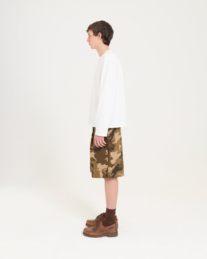 Drill Short - Brown Camo