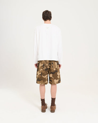 Drill Short - Brown Camo