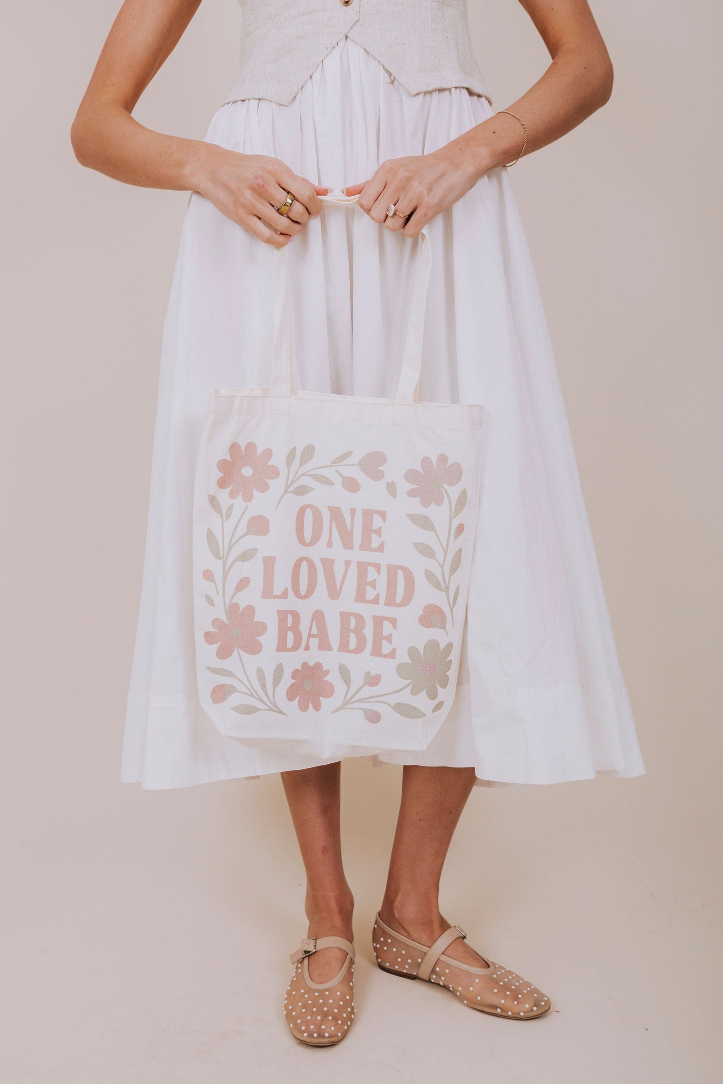 OLB Tote Bag - Dusty Floral