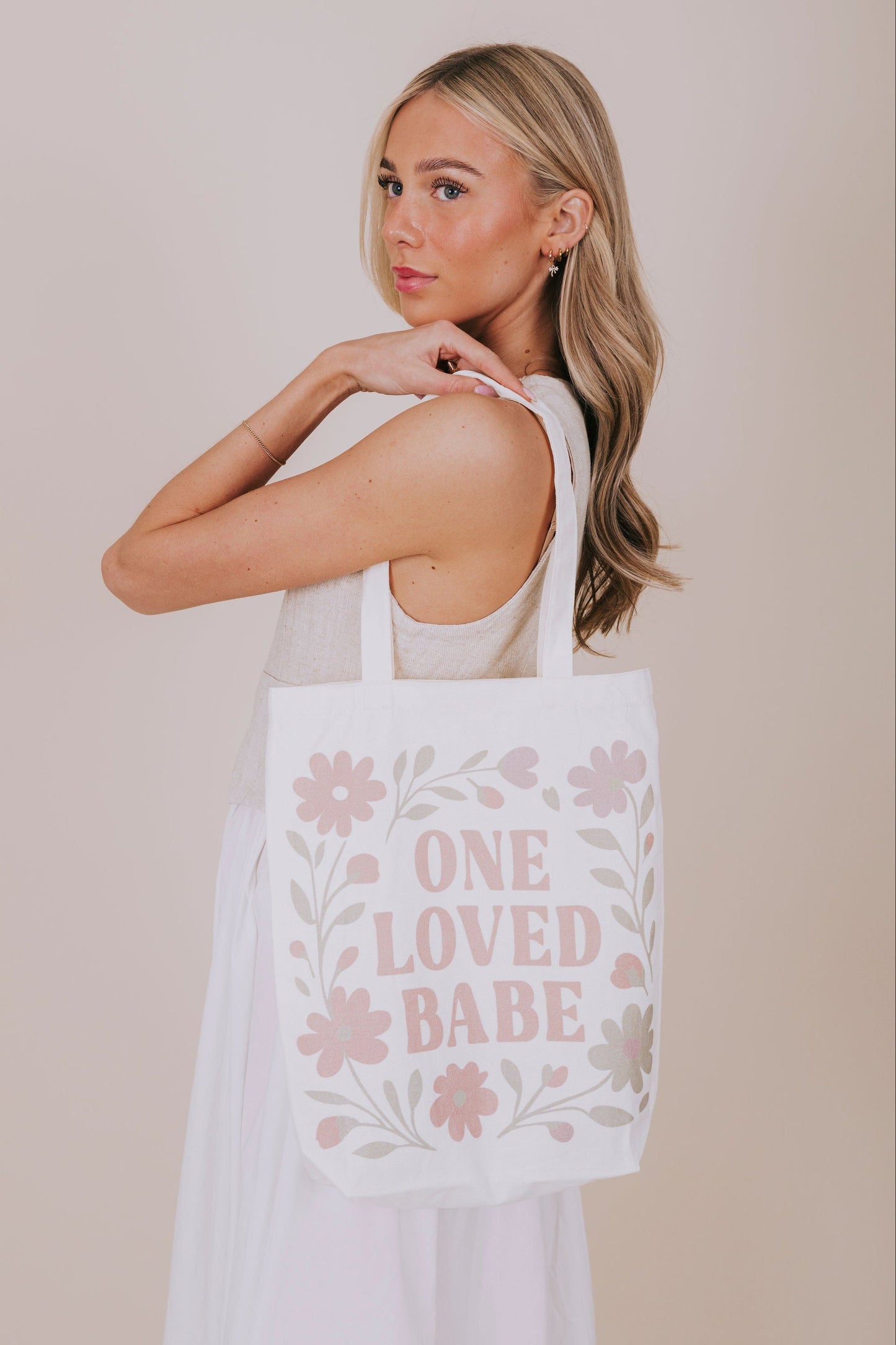 OLB Tote Bag - Dusty Floral