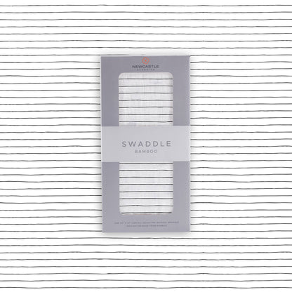 BABY - Pencil Stripe Bamboo Swaddle