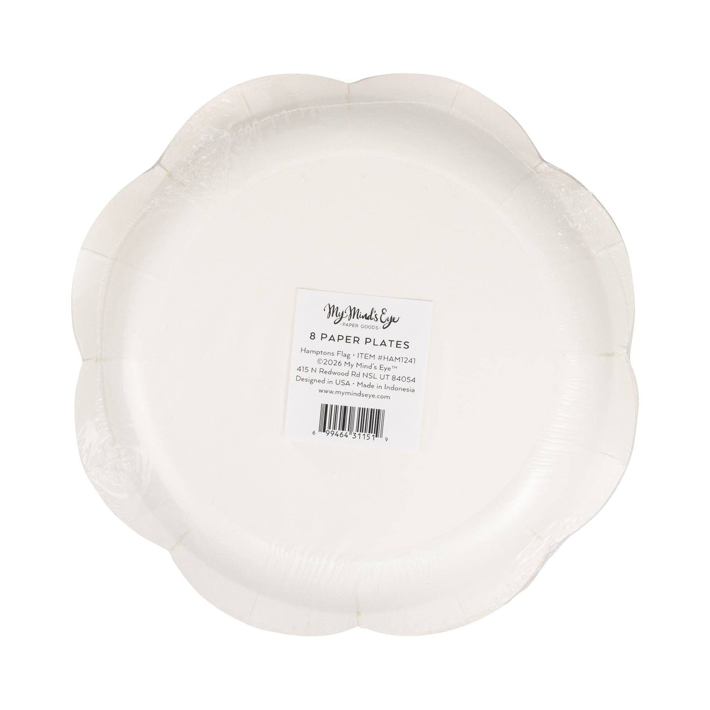 Flag Paper Plates - 8"