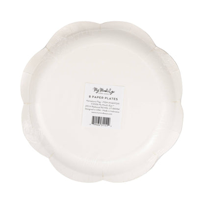 Flag Paper Plates - 8"