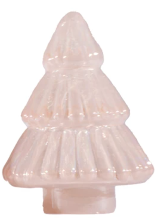 Embossed Mercury Glass Tree, 3 Colors