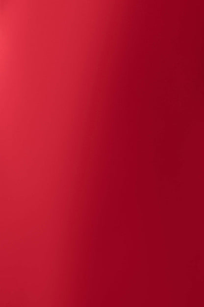 Esme Plunge Satin Maxi Dress - Red