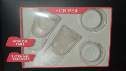 Extended Trigger with Analag Caps For PS4 Controller