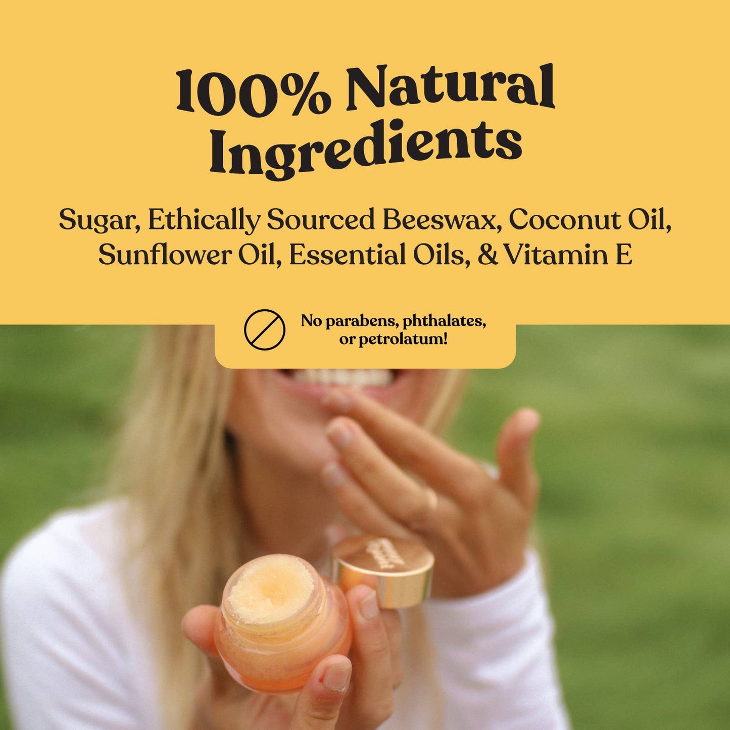 POPPY & POUT - Lip Scrub - Lemon Bloom