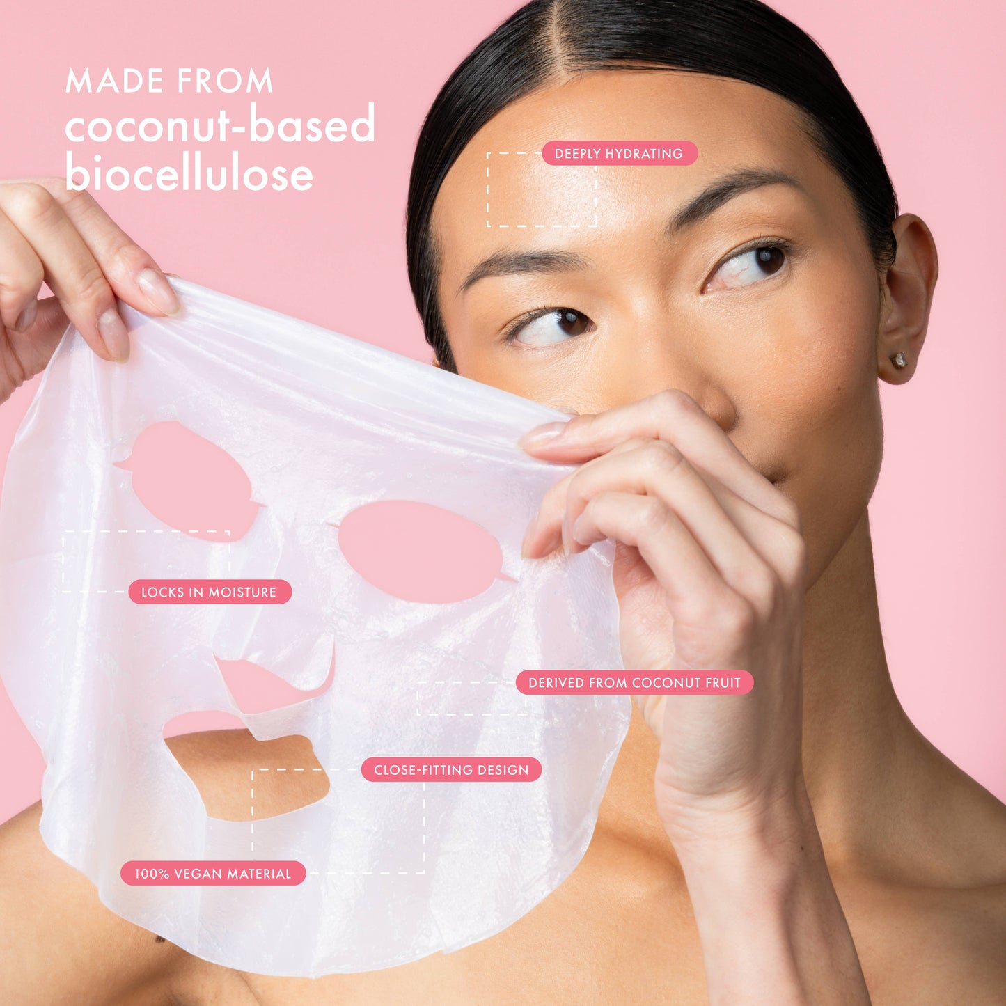 ESW BEAUTY - Piña Colada Revitalizing Biocellulose Mocktail Mask