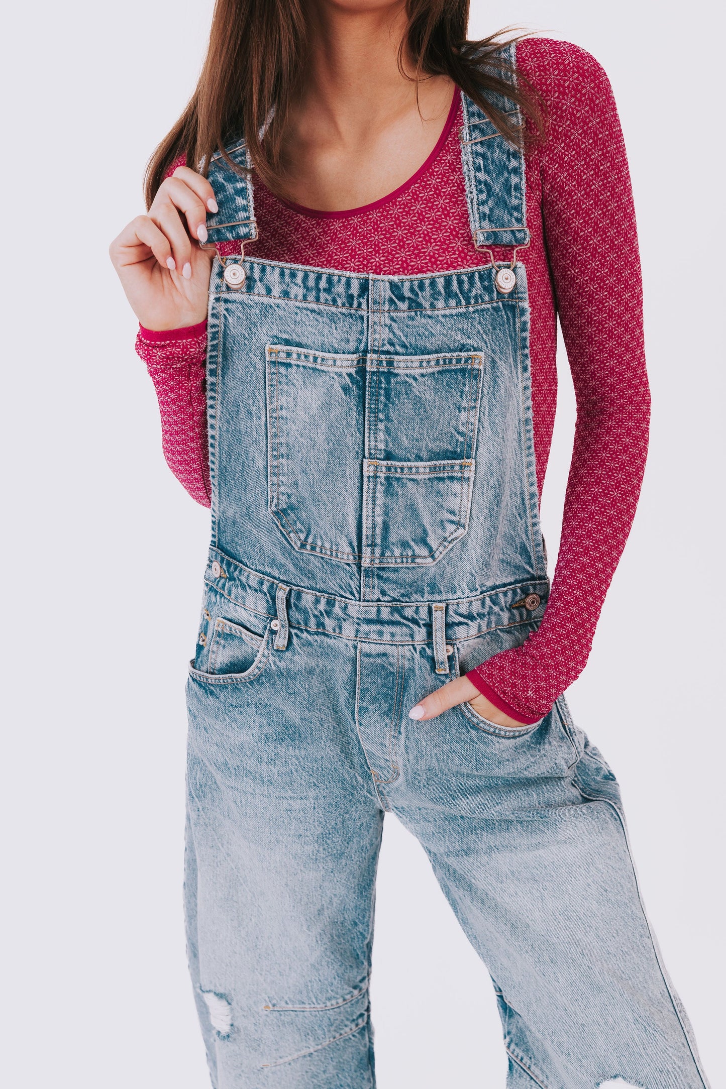 FREE PEOPLE - Good Luck Barrel Overalls - 3 Colors!