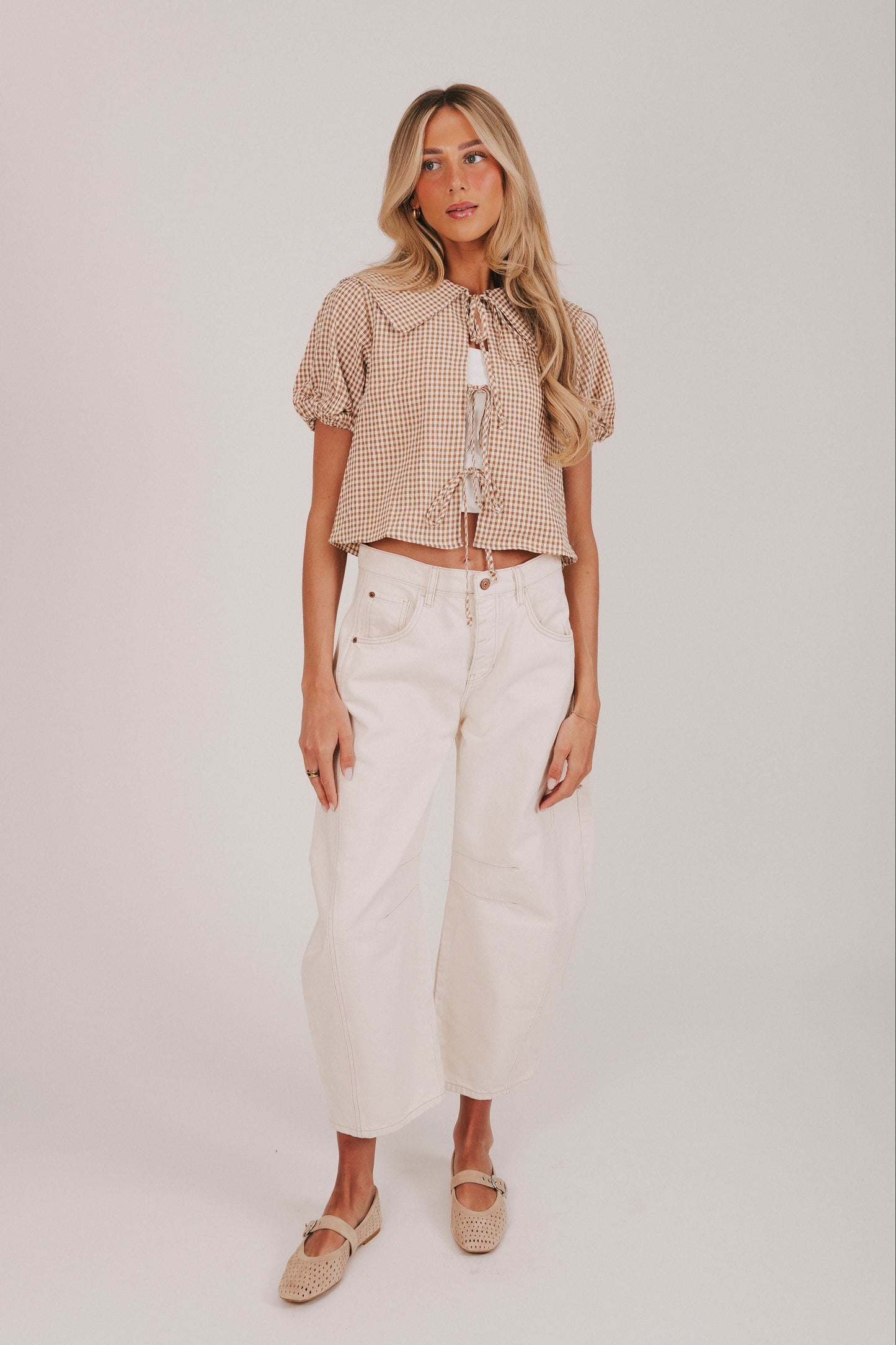 FREE PEOPLE - Good Luck Mid-Rise Barrel Jeans - 7 Colors!