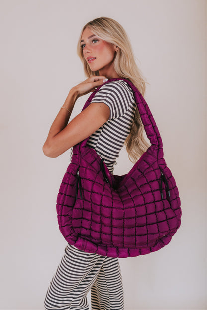FREE PEOPLE - Quilted Carryall - 17 Colors!