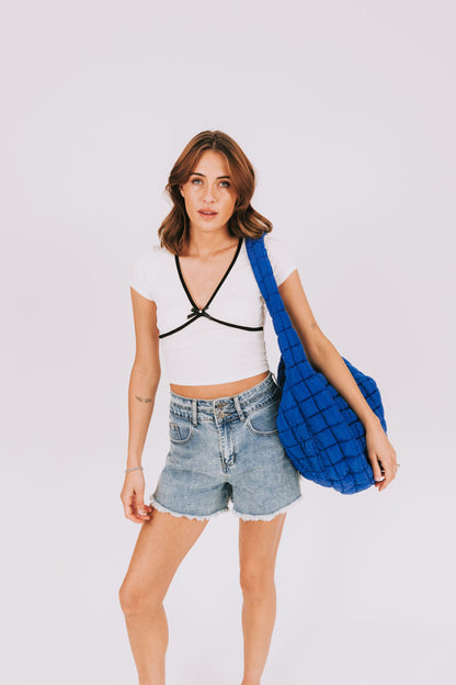 FREE PEOPLE - Quilted Carryall - 17 Colors!