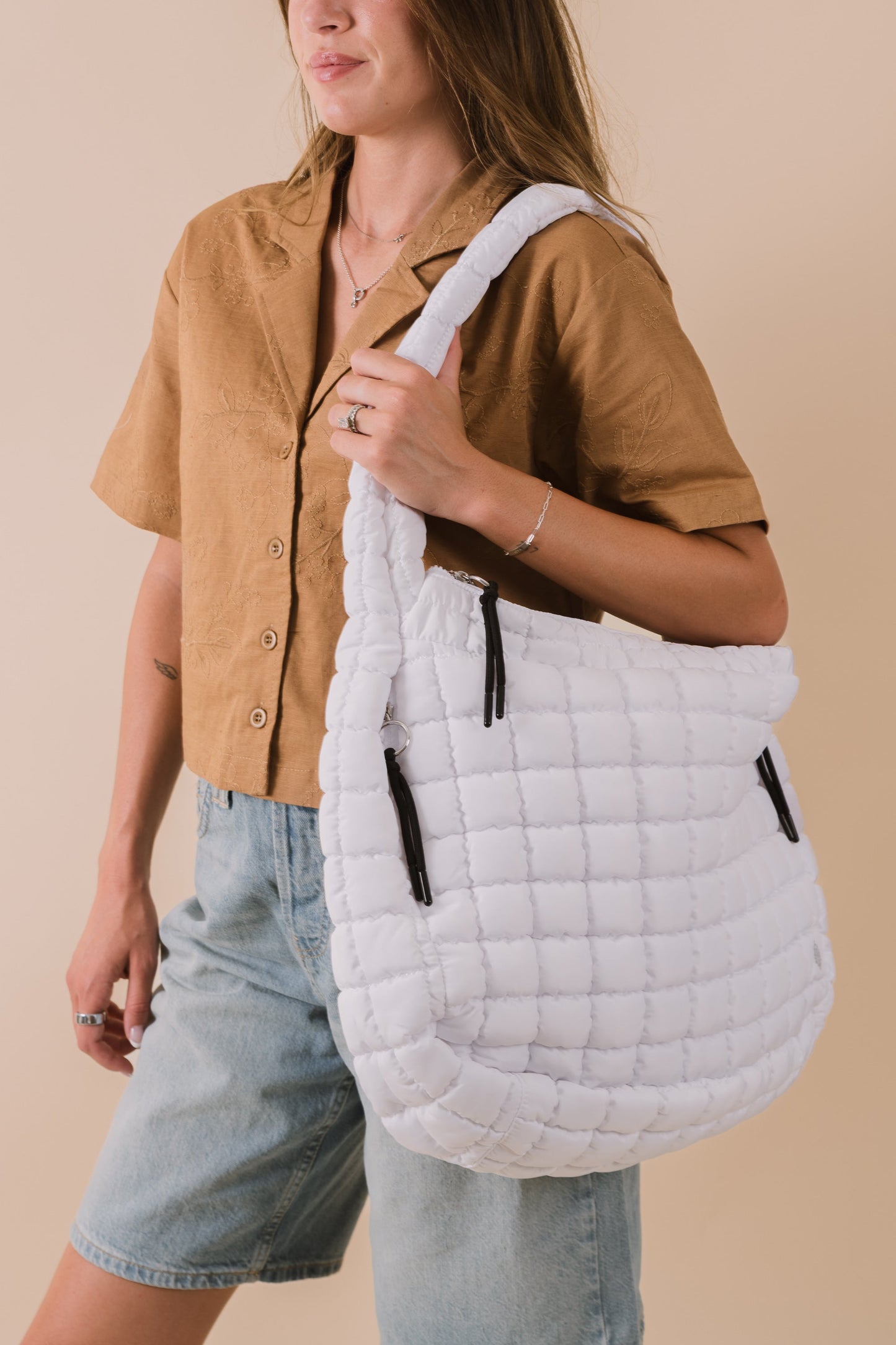 FREE PEOPLE - Quilted Carryall - 17 Colors!