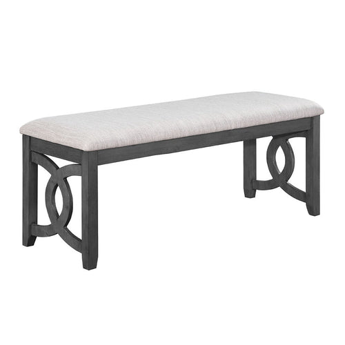 gia links grey dining bench from New Classic Home Furnishings Inc.