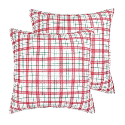 Levtex Home Gingerbread Village Euro Sham Set of 2 Euro Shams