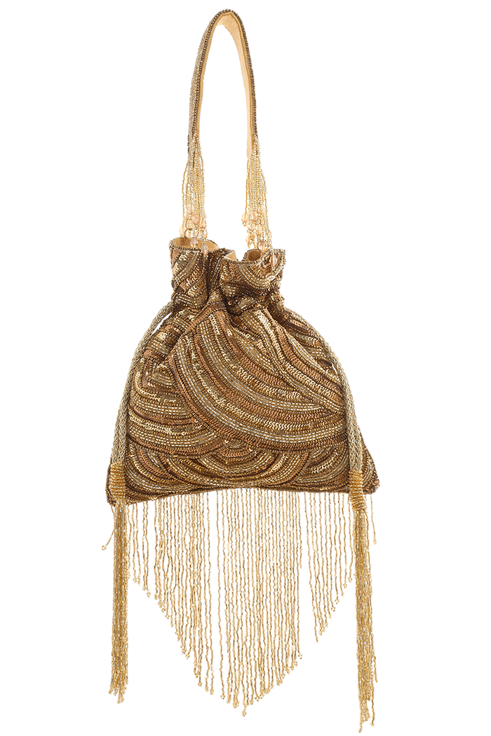Glittering Tassels Potli