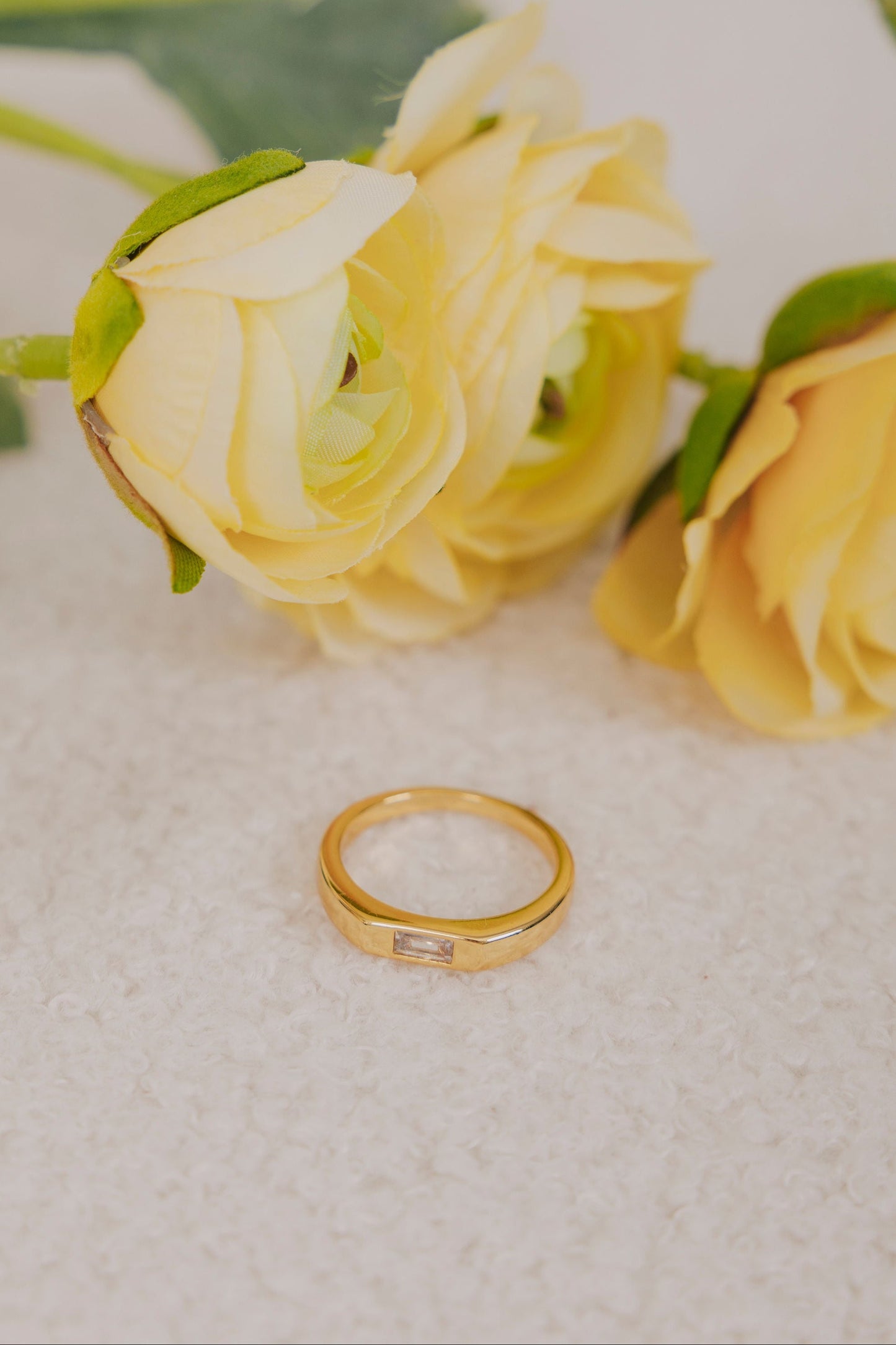 Interesting Ring - 18K Gold Plated