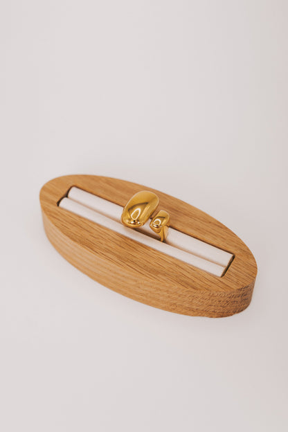 Borderline Ring - 18K Gold Plated