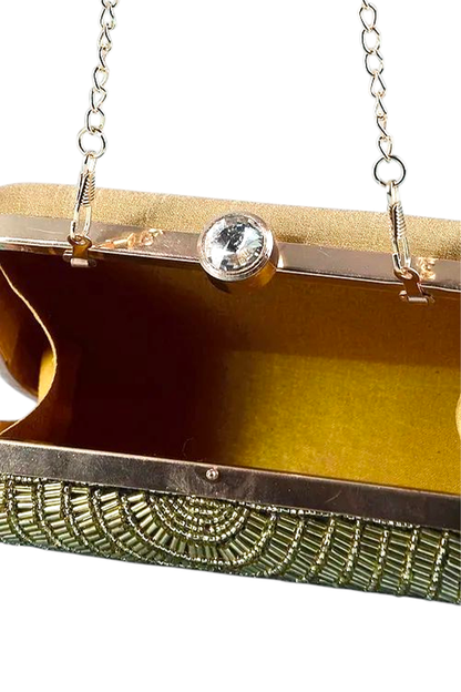 Gold Cleopatra Clutch