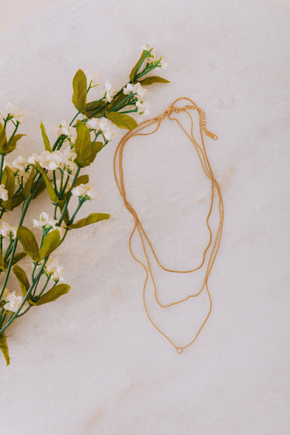 Outgoing Necklace - 18K Gold Plated