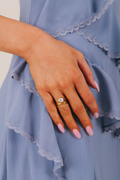 Labyrinth Ring - 18K Gold Plated