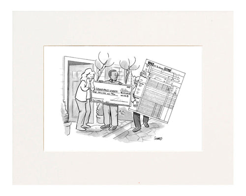 Grand Prize Winner Cartoon Print