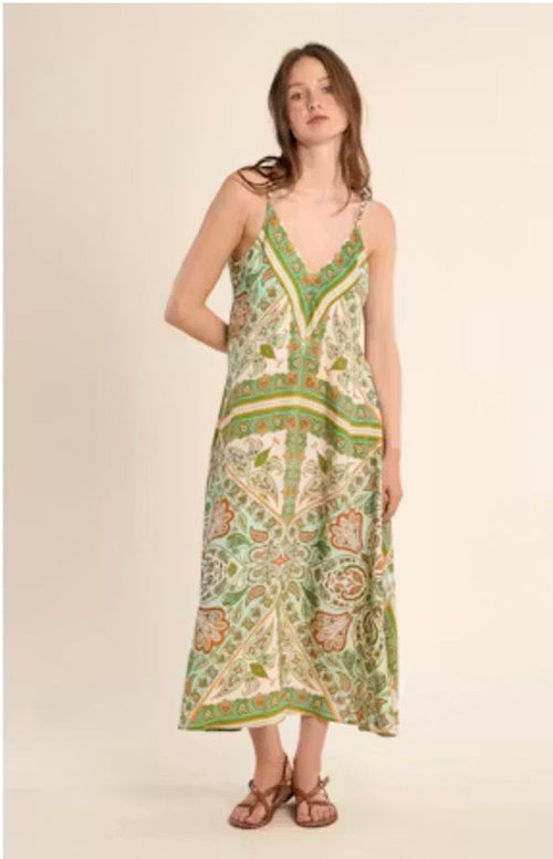 Green Long Dress