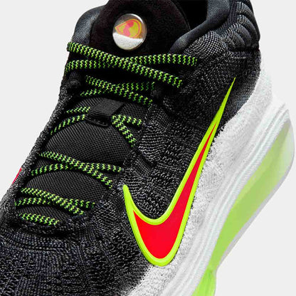 Up close, front view of the Nike G.T. Hustle 3 "Deep Winter".