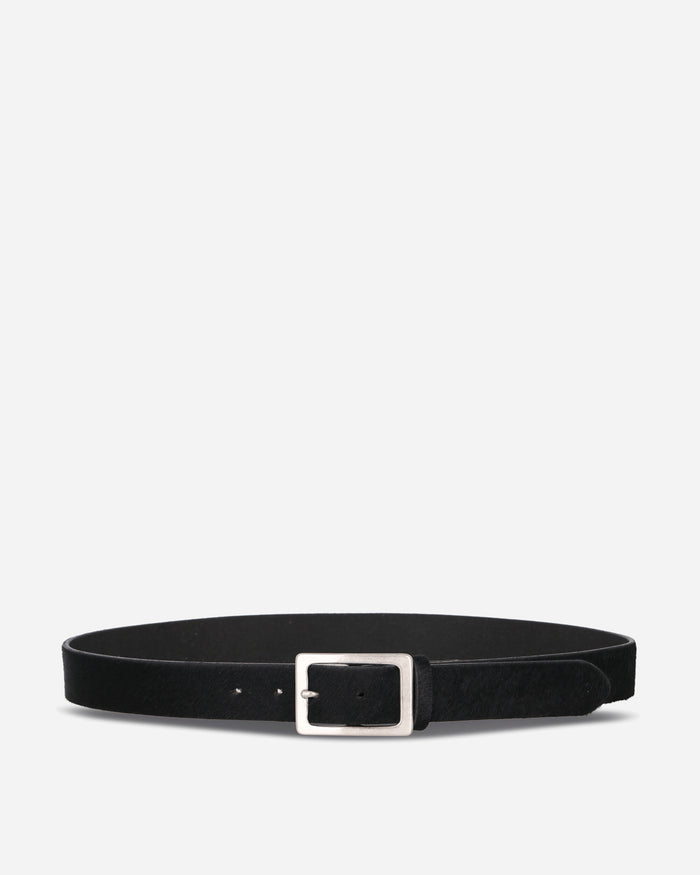 Neighborhood Hair-On Leather Belt Black Belts Belt 262PKNH-AC02 BLACK