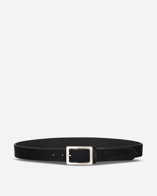Neighborhood Hair-On Leather Belt Black Belts Belt 262PKNH-AC02 BLACK