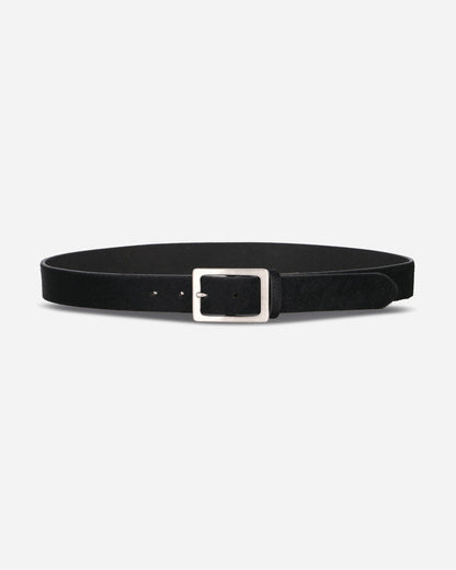 Neighborhood Hair-On Leather Belt Black Belts Belt 262PKNH-AC02 BLACK