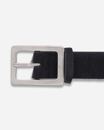 Neighborhood Hair-On Leather Belt Black Belts Belt 262PKNH-AC02 BLACK
