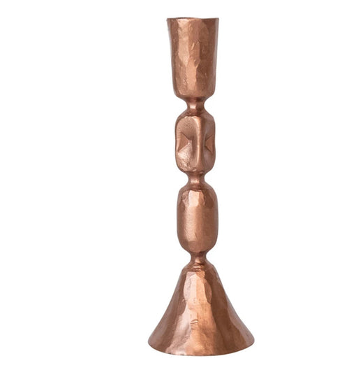 Hand Forged Copper Taper Holder