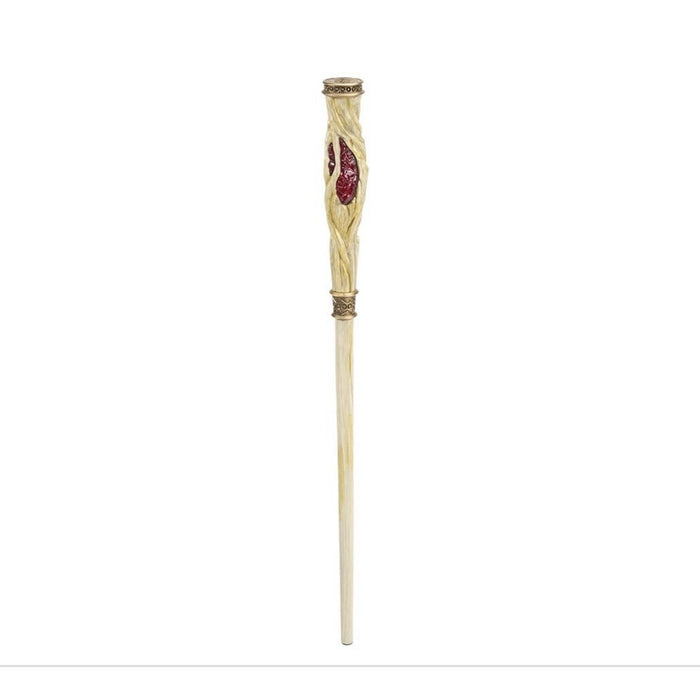 Full-length cream-colored Pine interactive wand shown vertically against a white background.