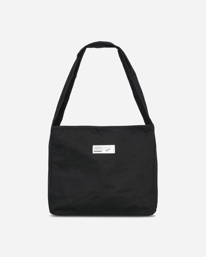 Neighborhood Hbt Newspaper Bag Black Bags and Backpacks Shoulder Bags 262TQNH-CG02 BLACK