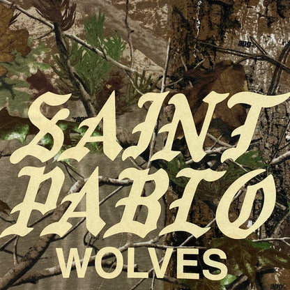 Saint Pablo Tour 2016 Wolves Long Sleeve In Camo