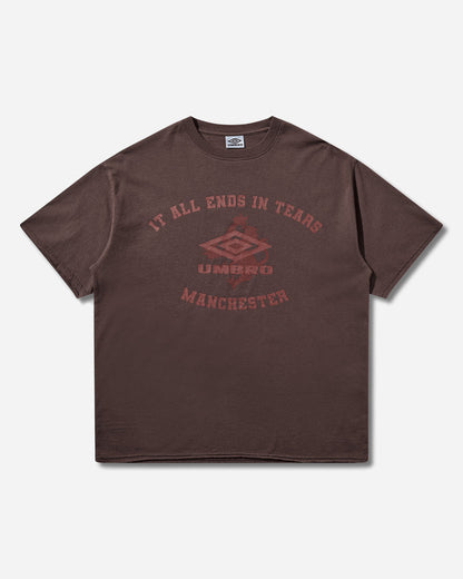Umbro It All Ends In Tears T Shirt Plum T-Shirts Top UBMW0667JY184 BRW0044