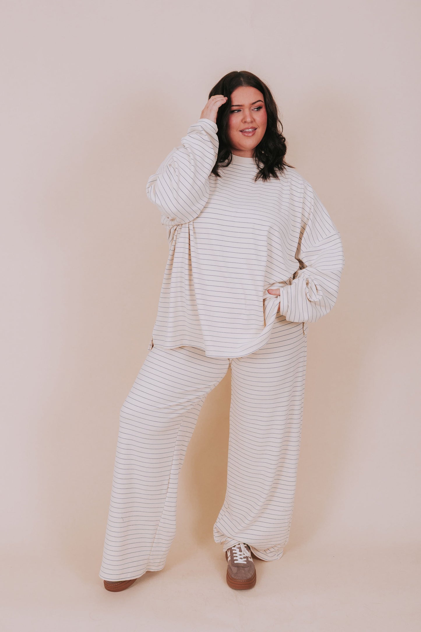 INCLUSIVE SIZING - Cozy Seaside Pants - 2 Colors!