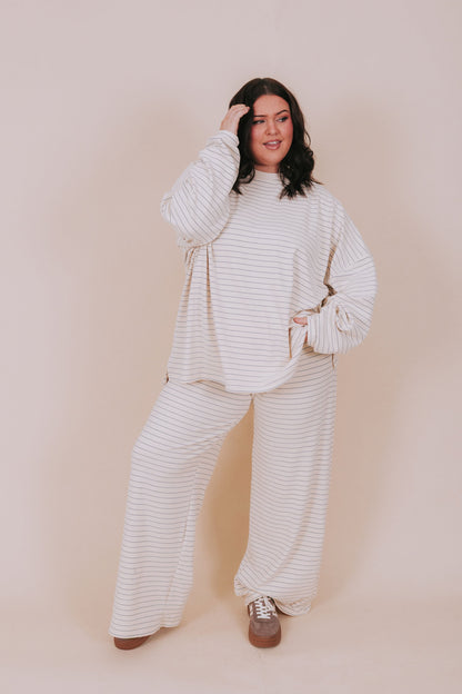 INCLUSIVE SIZING - Cozy Seaside Pants - 2 Colors!
