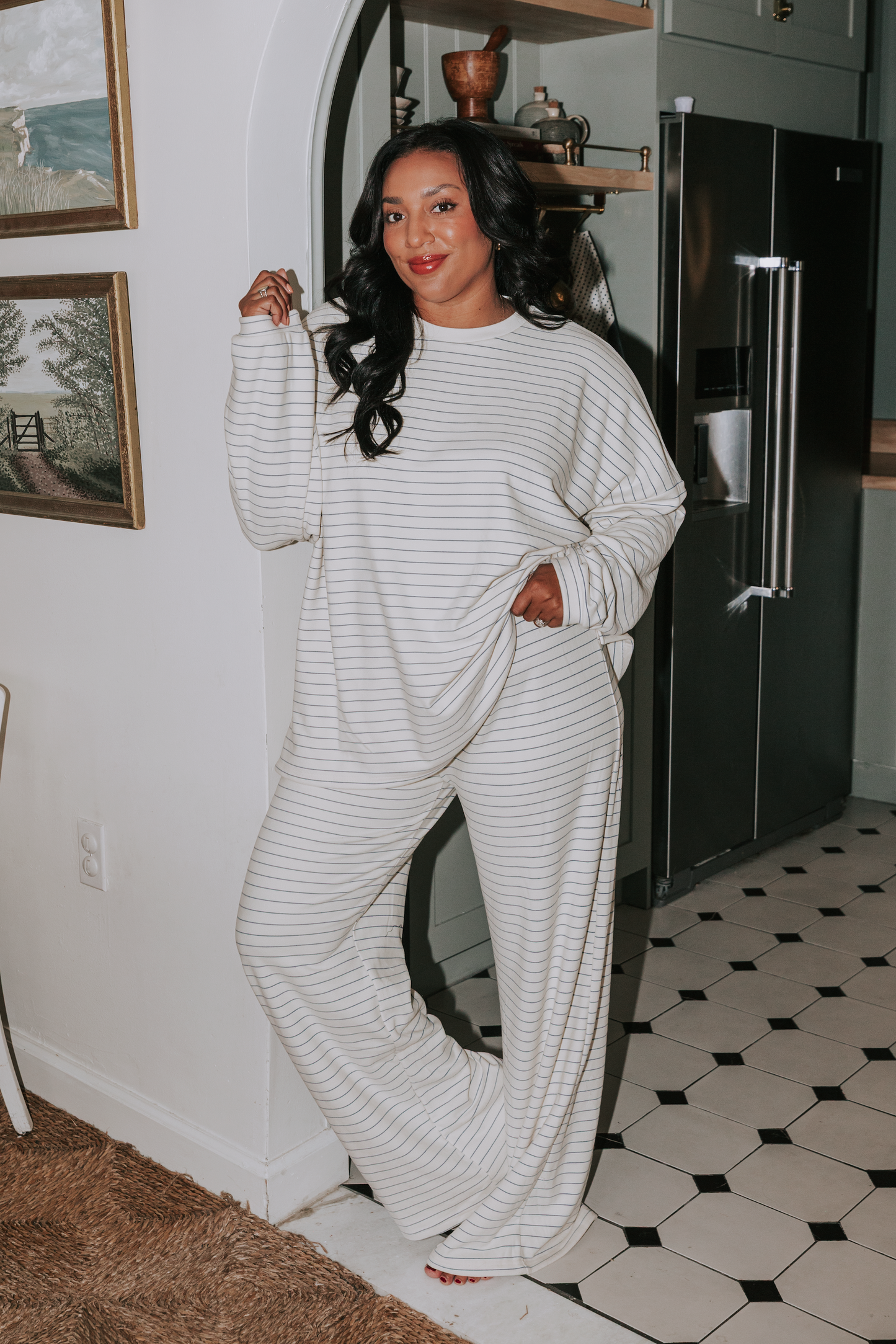INCLUSIVE SIZING - Cozy Seaside Pants - 2 Colors!