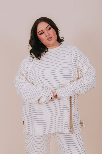 INCLUSIVE SIZING - Cozy Seaside Top - 2 Colors!