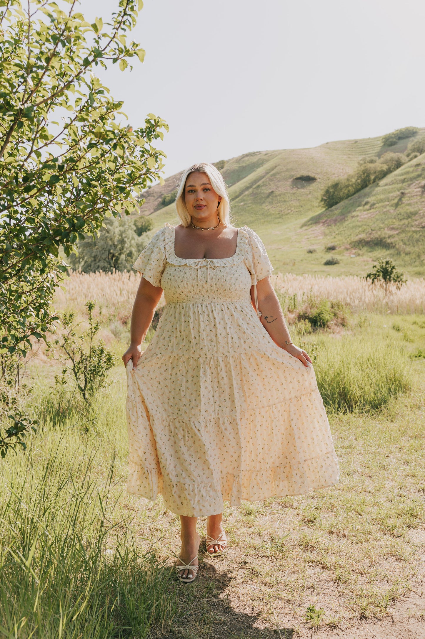 EXCLUSIVE - Countryside Charm Dress