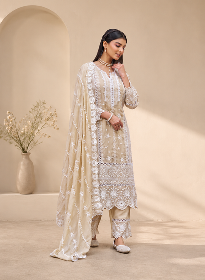 Ivory Grace Luxe Suit